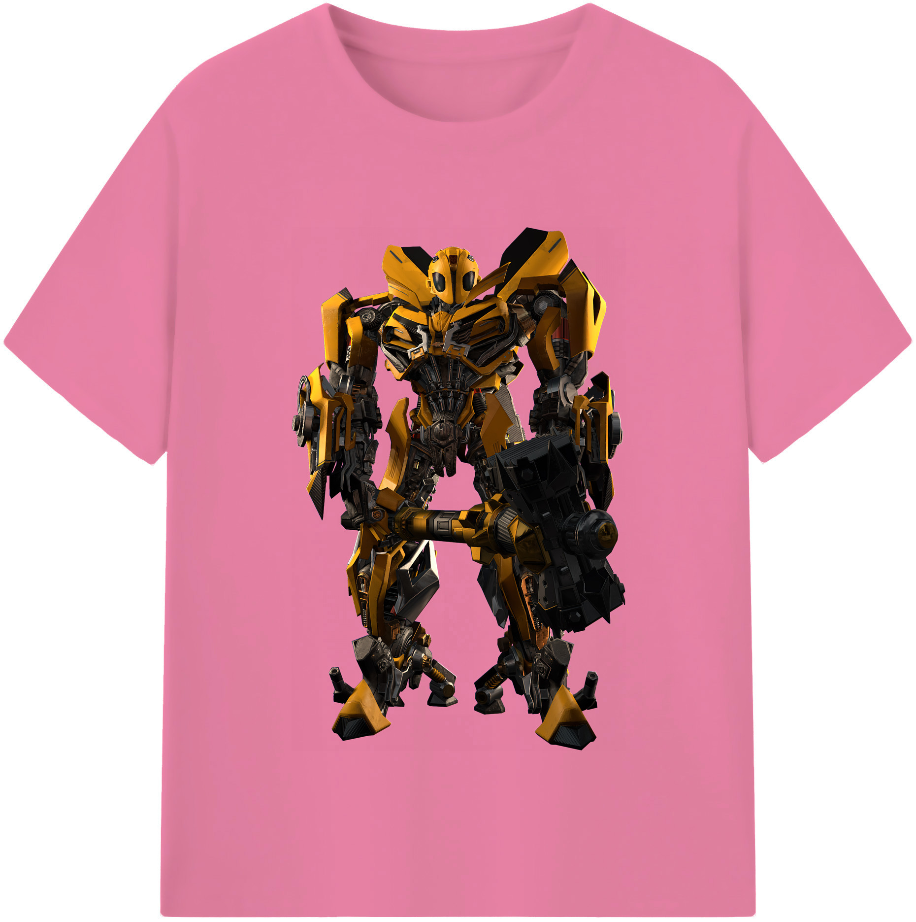 （画像用） Transformers トランスフォーマー 綿100％半袖Tシャツ（フロントプリント）